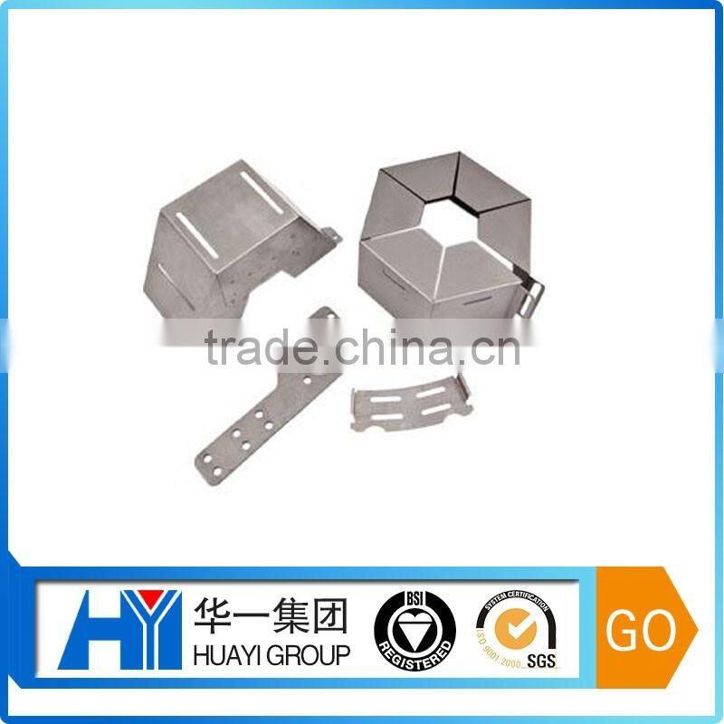 OEM high precision fabrication round stamping galvanized steel mounting plate for pipes