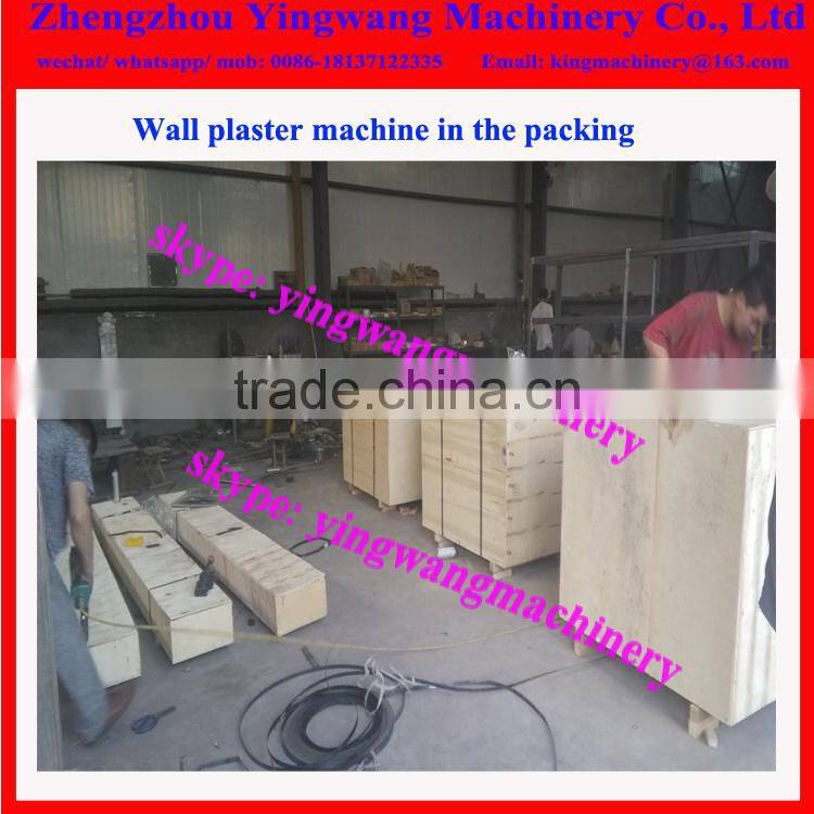 Building use automatic wall rendering machine