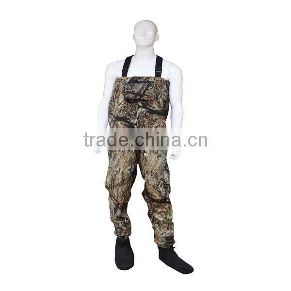 Sonic-welded Camo Waterproof Breathable Fishing Waders