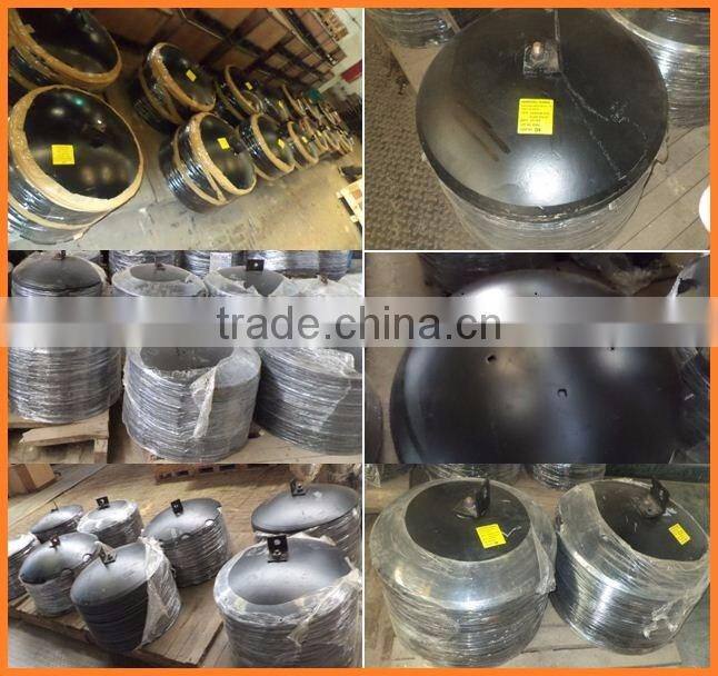 agricultural plain notched disc blade/Professional scalloped disc blade