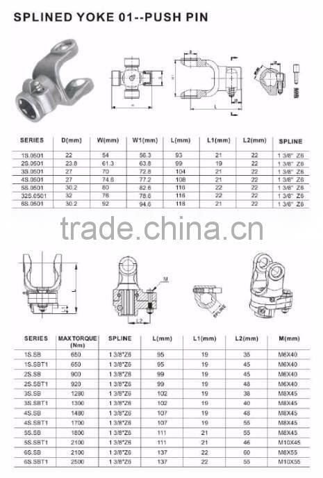 John Deere Tractor Used Pto Drive Shaft Parts With Ce Certificate