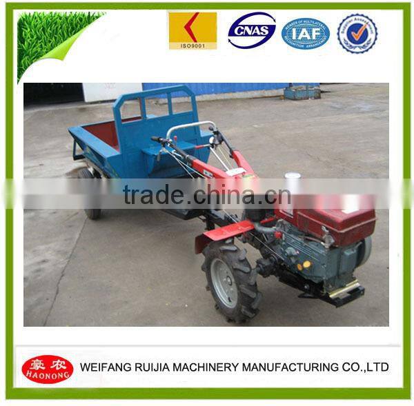 Made In China Rotary Cultivator 8-15Hp Mini Walking Behind Tractor+double plough!!