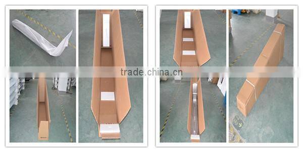 High Strength Unique Design Black Brushed Aluminum Shower Panel