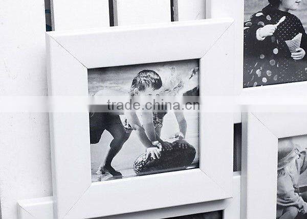 European Rural Style Wooden Combined Photo Frame