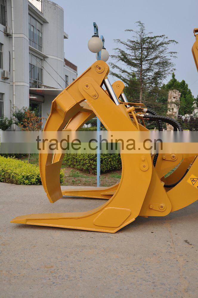 DLZ935 timber grapple wheel loader log grab loader