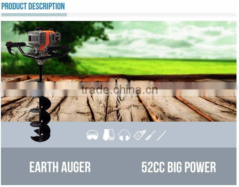 Hand ground drill /Ground hole drill earth auger