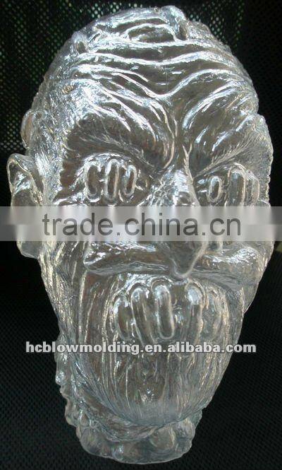 Customize Wholesale Halloween life live human plstic skull heads for decoration