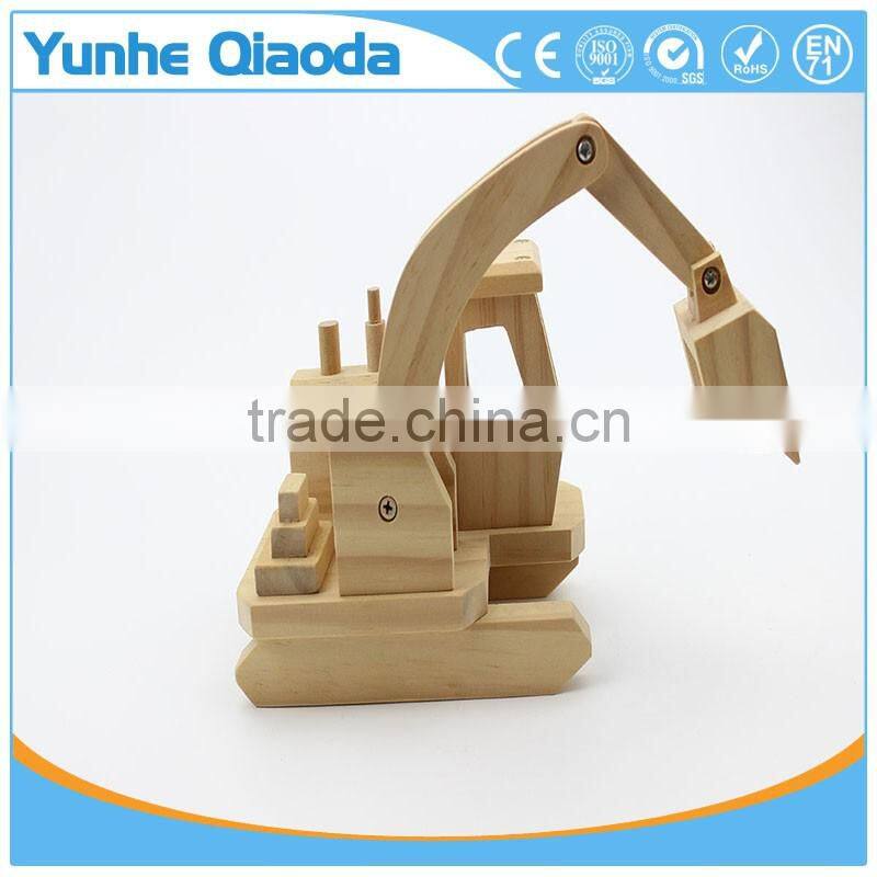 Vehicle Puzzles rooter 3D Woodcraft Kit Assemble Paint DIY Toys for Kids Adults the Best Birthday Gift