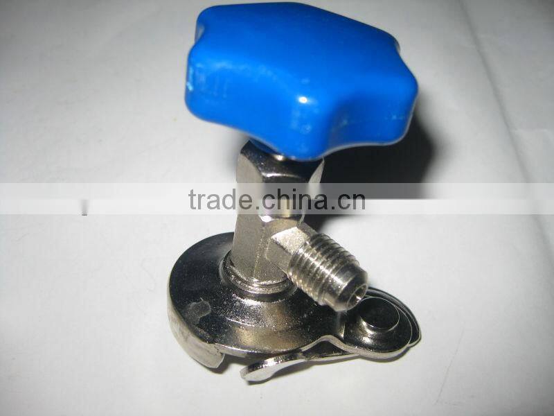 Can tap safety valve / Can tap valve / Brass Can tap Piercing Valve