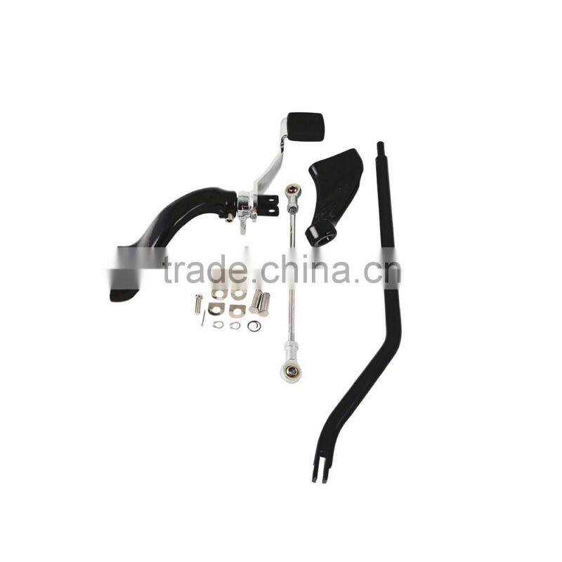 Black Forward Controls Pegs Levers Linkages For XL 883 1200 1991-2003 02
