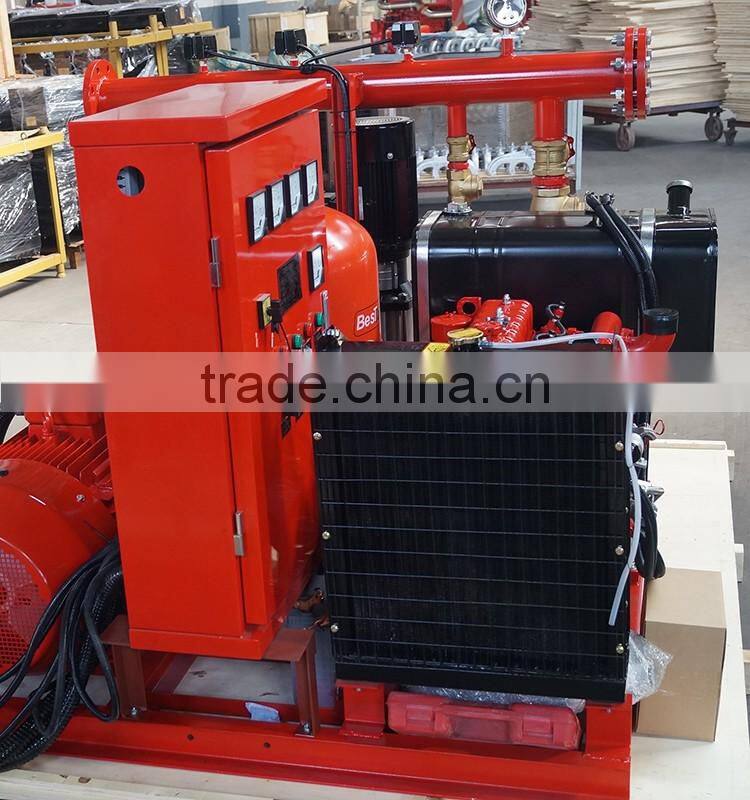 DIESEL ENGINE PUMP SET FOR FIRE FIGHTING