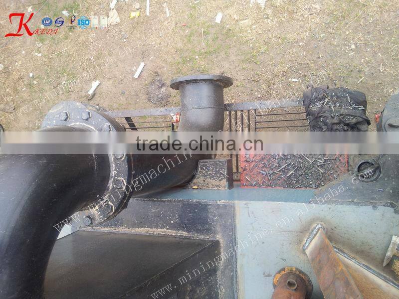 Output 200-400cbm/hr cutter suction dredge