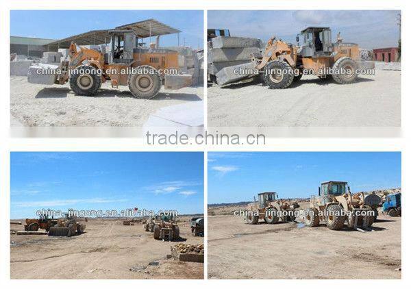 heavy equipment stone block chinese loader JGM751FT16 can lift 16 tons