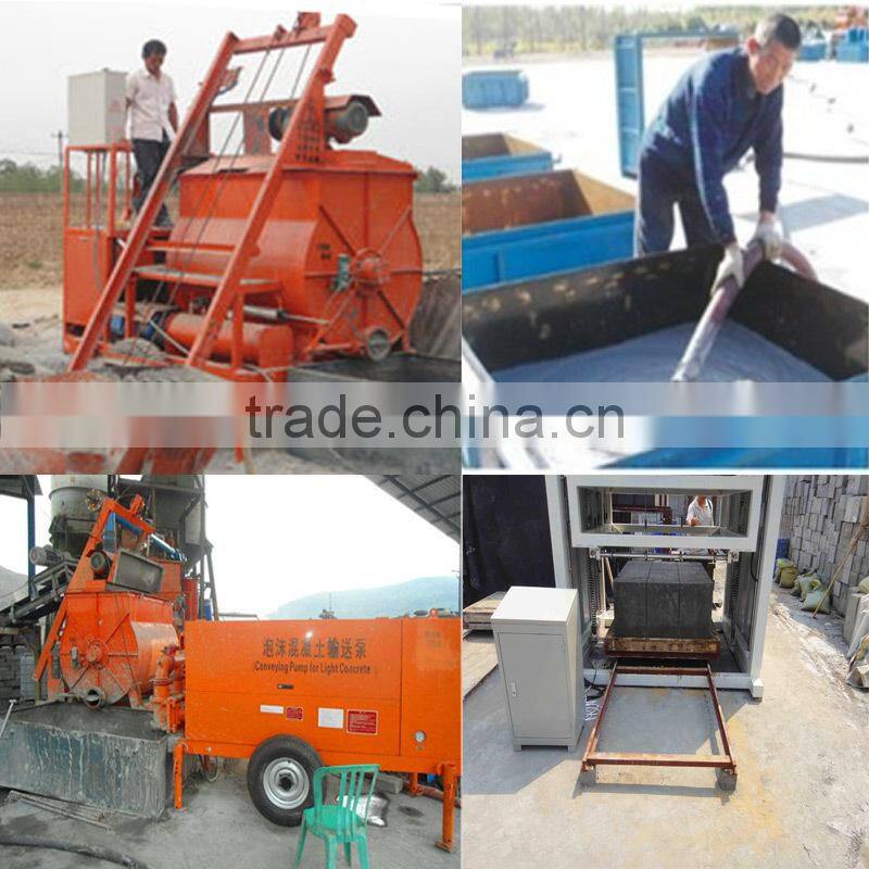 foam concrete clc block production line foam generator