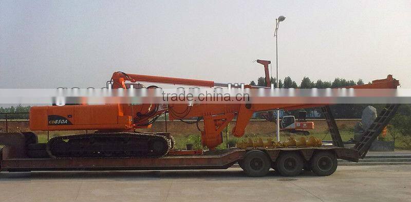 FD1565 65m hydraulic Rotary drilling rig with CE&ISO
