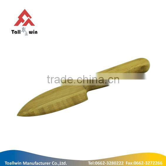 high quality bamboo bread knife with bread board set