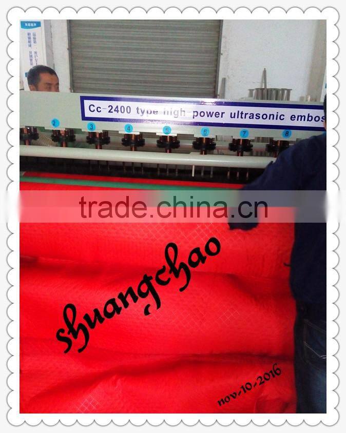 manufacturer of ultrasonic embossing machine (CE certificated)