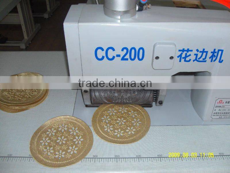 Ultrasonic embossing machine