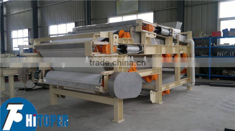 Sand filtration water treatment ,mixed sludge dewatering press machine