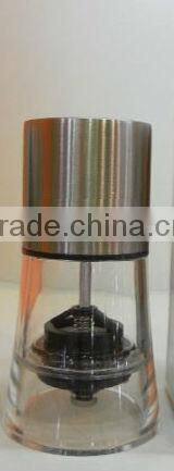 Manual Acrylic Salt And Pepper Mill