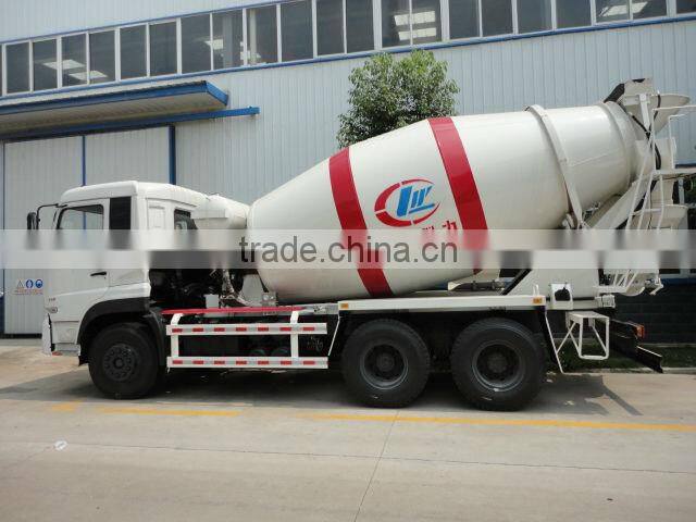 12cbm Dongfeng Da Lishen 6x4 340hp cement mixer truck