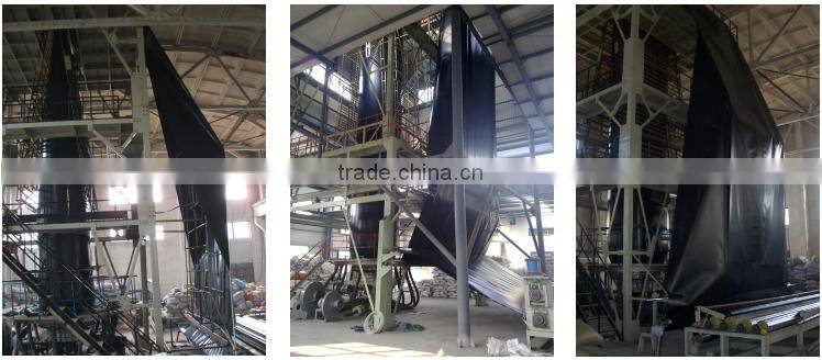 Black UV 2mm hdpe geomembrane pond liner machine