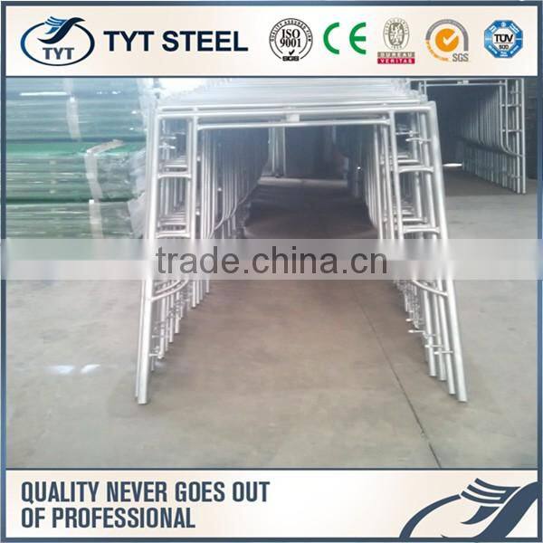 metal ladder frame for inside and outside suport