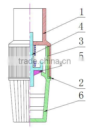 1-1/2 INCH PVC FOOT VALVE