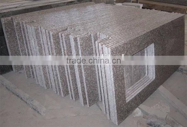 pink g664 granite slab for countertop