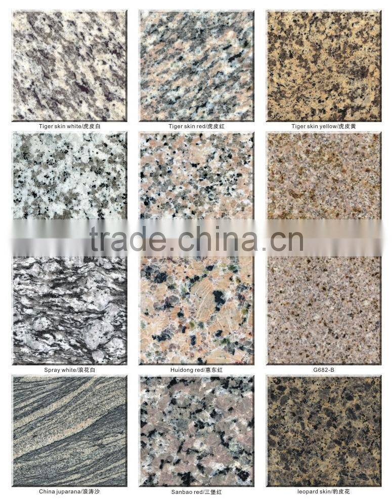 Chinese cheap beige granite kitchen countertop