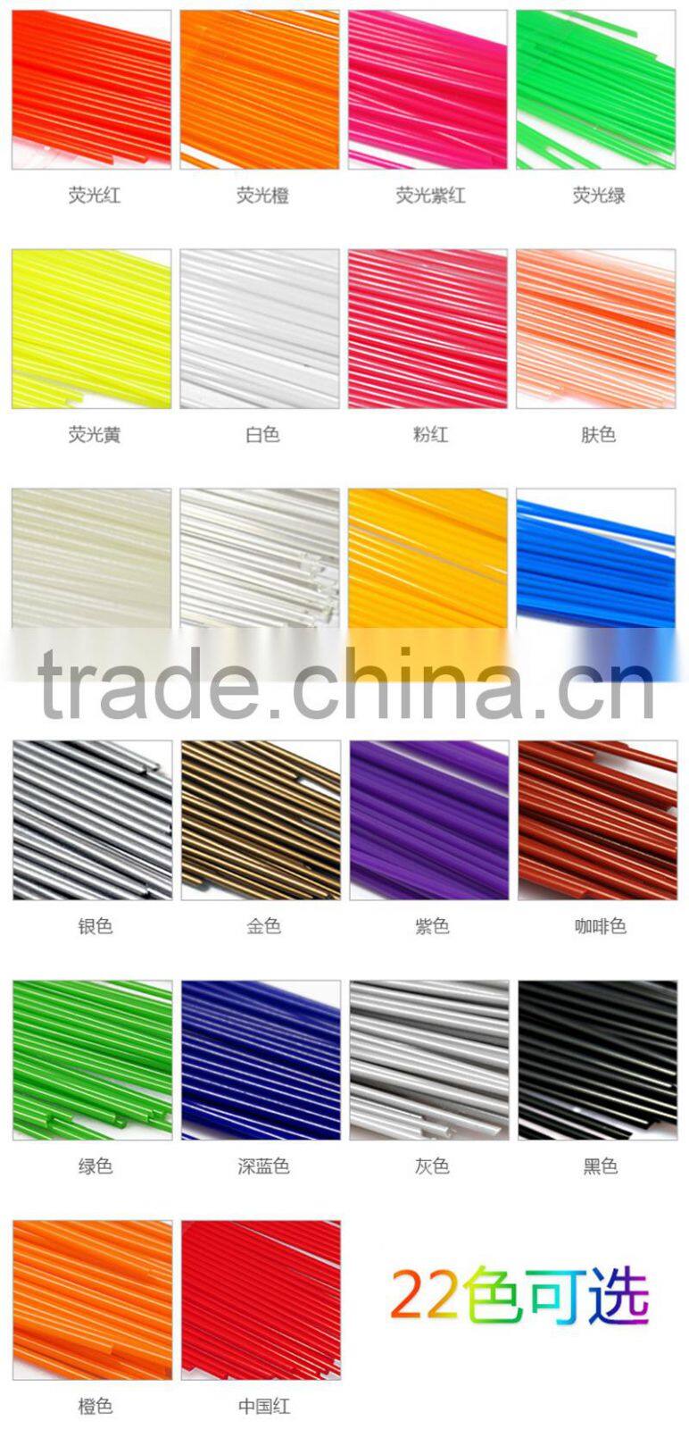 3D Priner Pen ABS PLA Filament 3D Printing Pen Filament 1.75MM Manufacturer colorful bulk Filament for 3D Pen