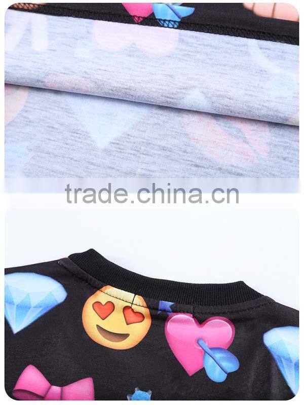 Emoji Cotton Custom T-Shirt Wholesale