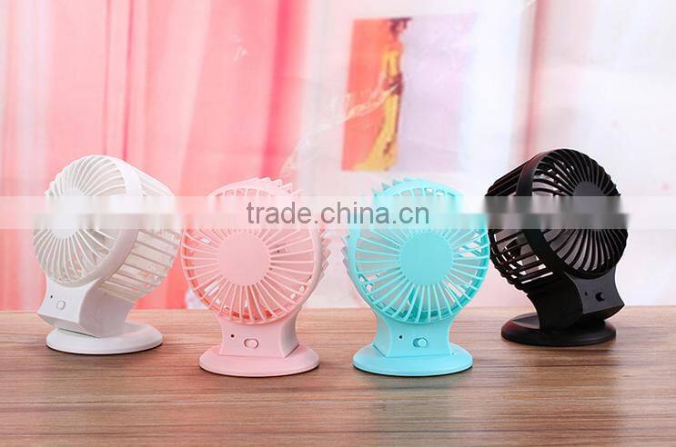 promotional table office desk mini USB chargeable fan