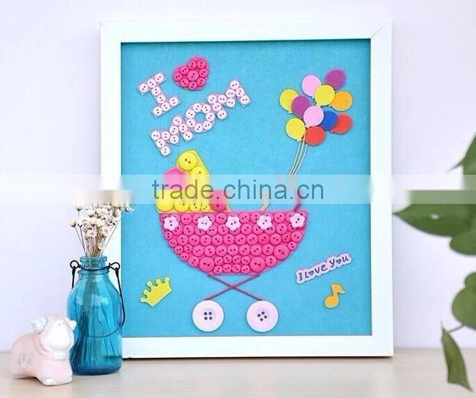 16052510 factory directly selling for Children handmade ready cutting felt puzzle kit