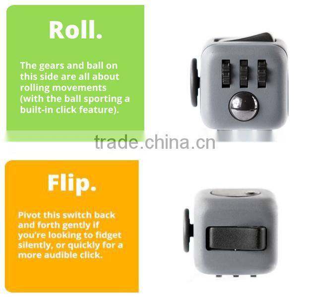 New Arrival Colorful Multi-functional Fidget Cube, Funny Desk Pressure Release Magic Cube, Anti-stress Toys For Wholesale