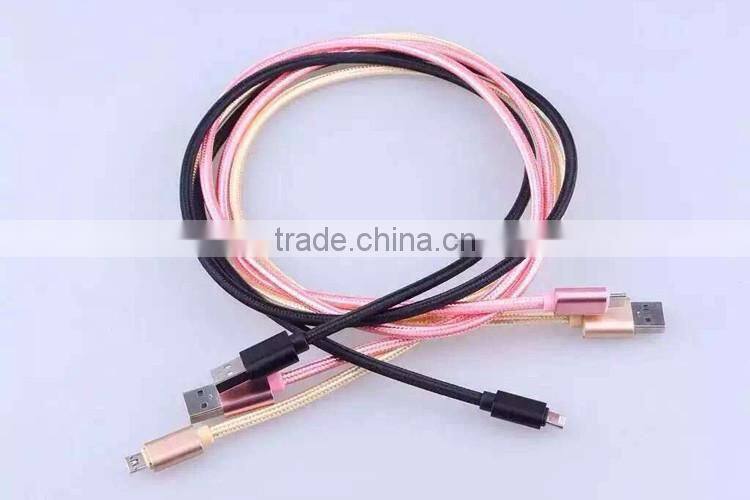 High quality universal data cable, USB data cable for iphone 6 6s