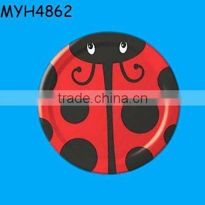 Creative ceramic compass design serving plate