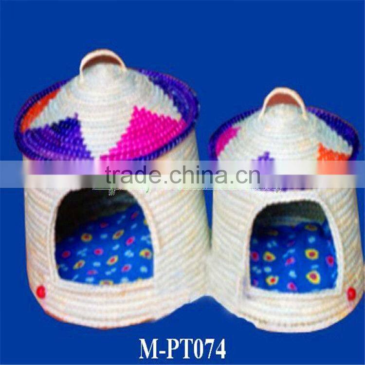 2014 new wicker pet house/cage