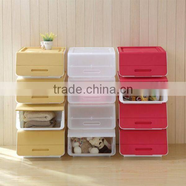 emc pp plastic storage drawer with lid, PP plastic drawer