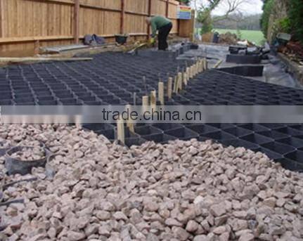 High Strength HDPE geocellWith Smooth and Textured Surface