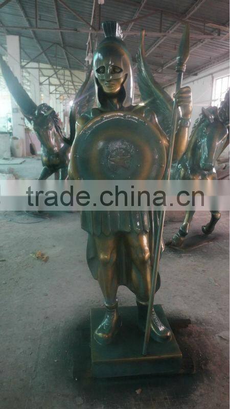 FRP soldier figurine