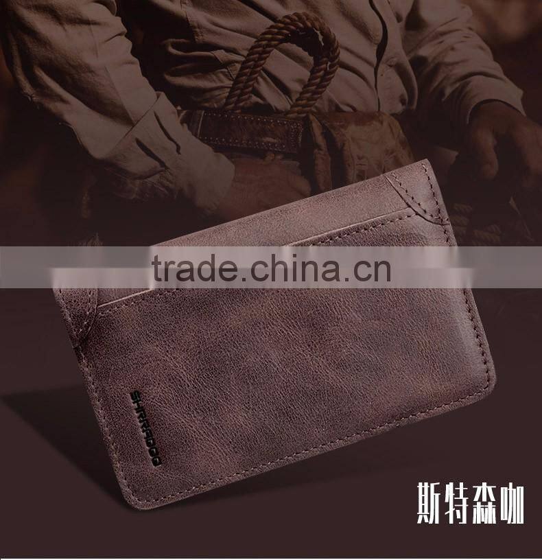 slim leather rfid card holder ID window leather card holders