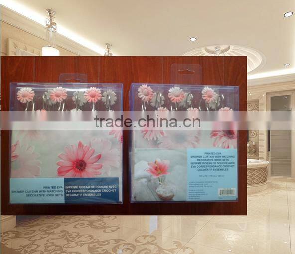 waterproof PEVA curtain shower curtain