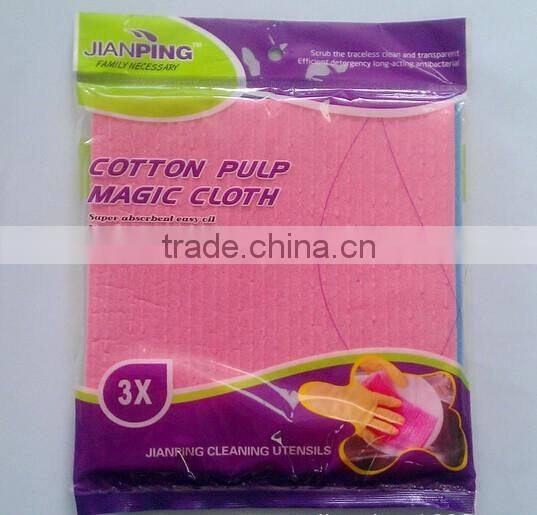 cotton pulp magic cloth 3X