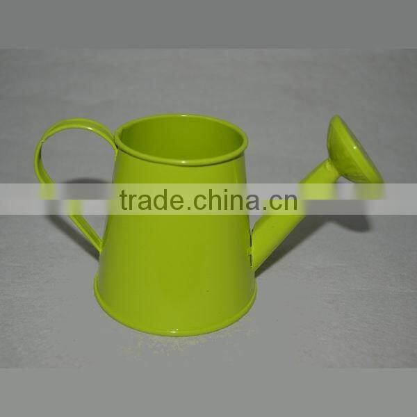 Mini bucket metal decoration