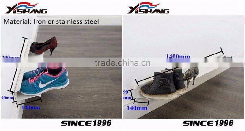 Get Your Shoes Off the Floor with a DIY Floating Shoe Rack