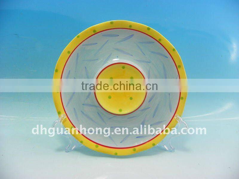 Ceramc Round&Bump Plate Painting