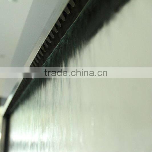 glass waterfall stained glass room divider