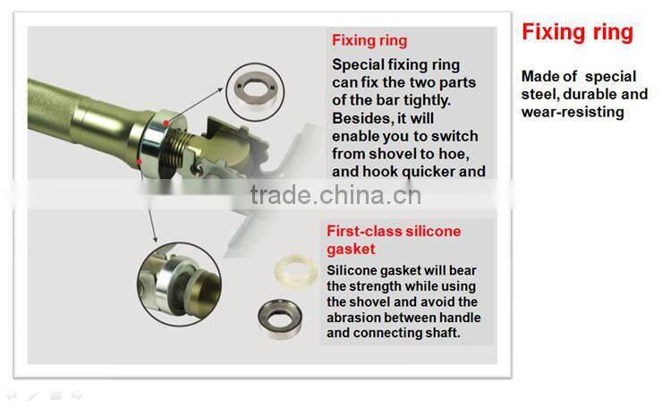 Newest Camping Equipment Survival Shovel Camping Cut Dig Hammer Fire Starter Chain Saw