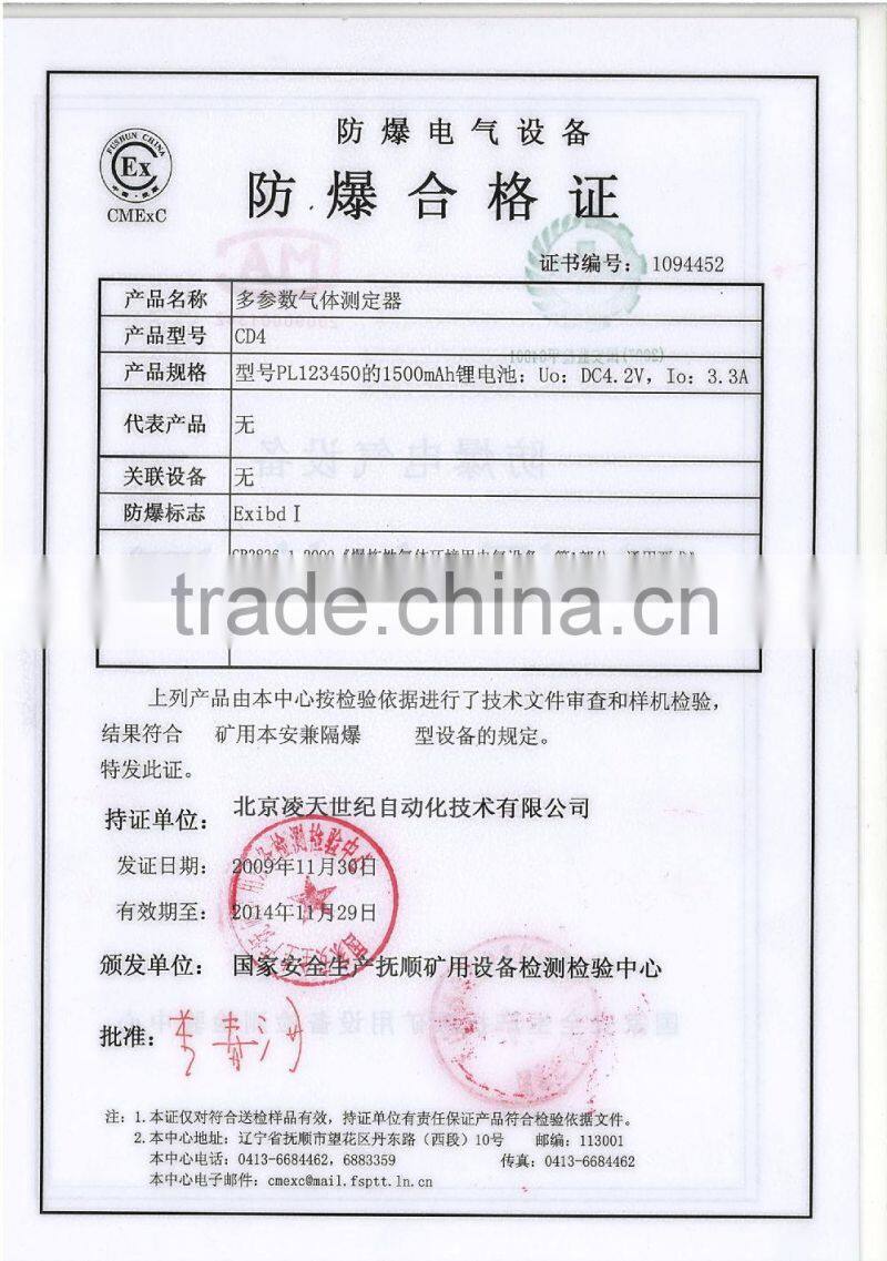 Multi-Gas Detector(CH4, O2, CO, H2S)